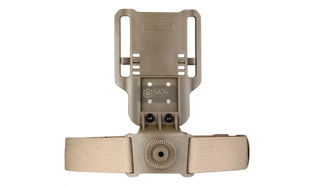 Plateforme Jambe Ceinture Tan Amomax-0