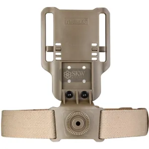 Plateforme Jambe Ceinture Tan Amomax-0