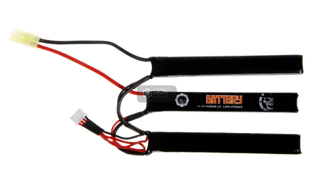 Batterie Lipo 11.1v 1450 Mah 25c Duel Code-0