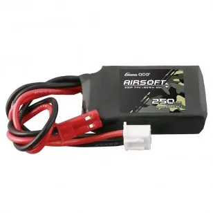 Batterie Lipo 7.4V 250mah 35C HPA 1 élément Genspow-0