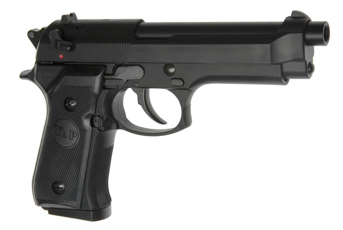 Réplique Pistolet M92 Gaz Noir Gnb 6 mm-466281