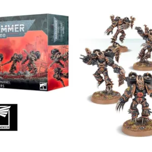 Chaos Space Marines : Raptor warhammer -0