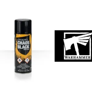 Bombe de Peinture Black Spray Warhammer-0
