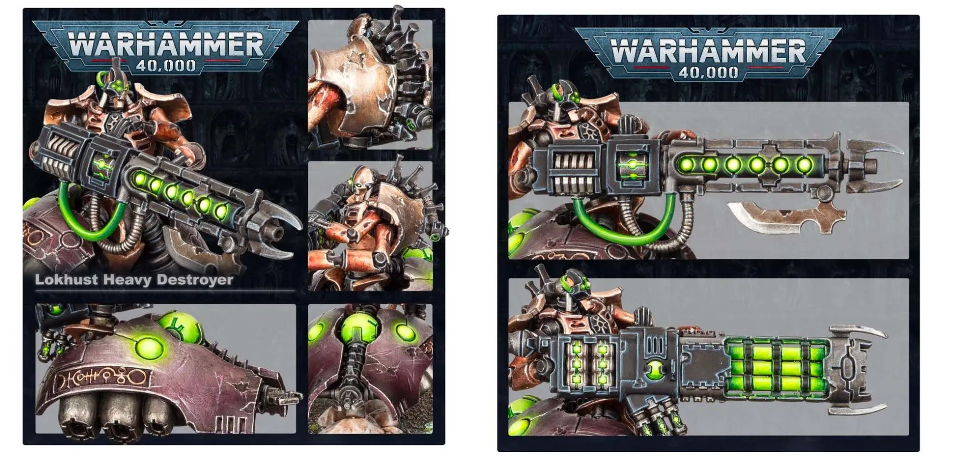 Destroyers lourds Lokhust Necrons Warhammer-466630
