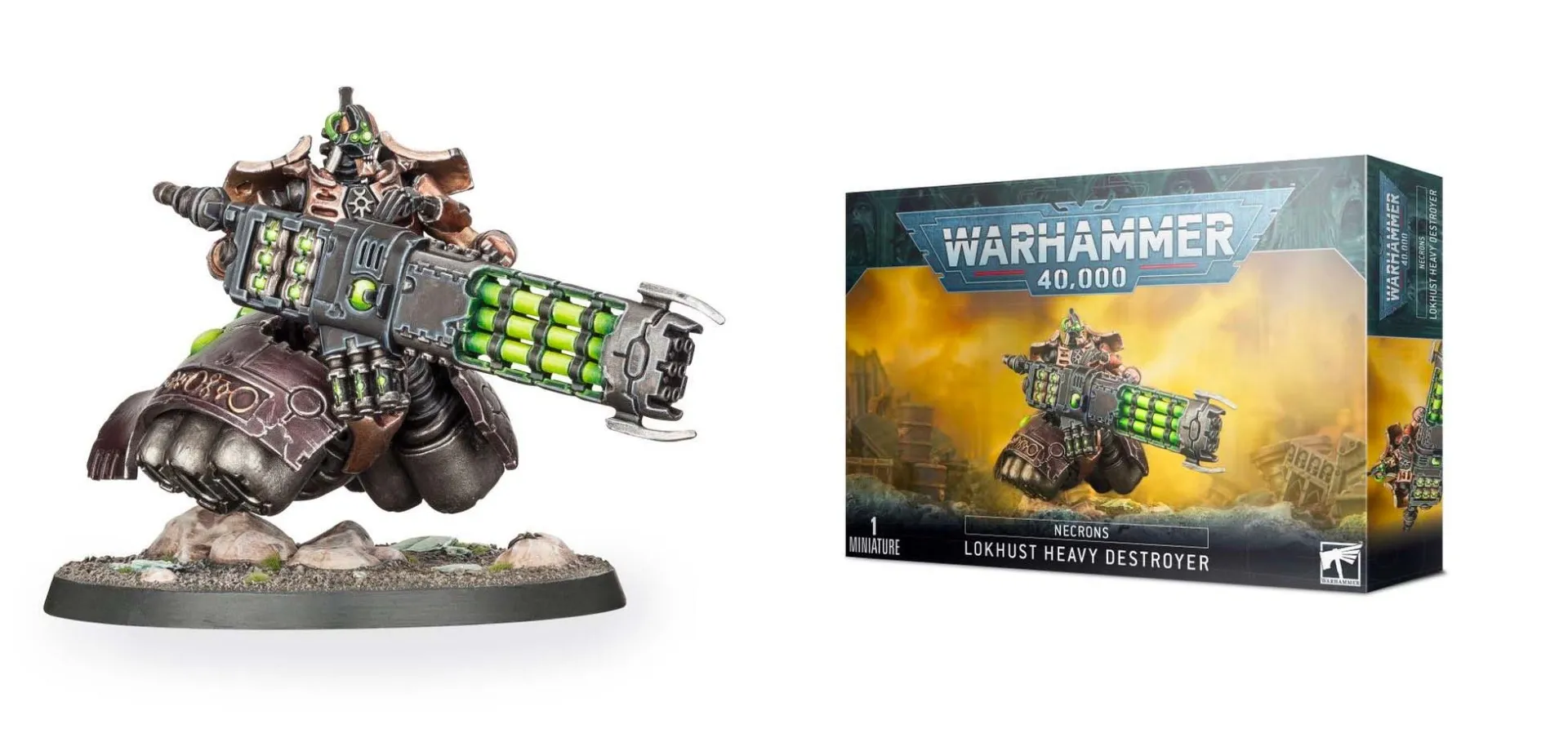 Destroyers lourds Lokhust Necrons Warhammer-0