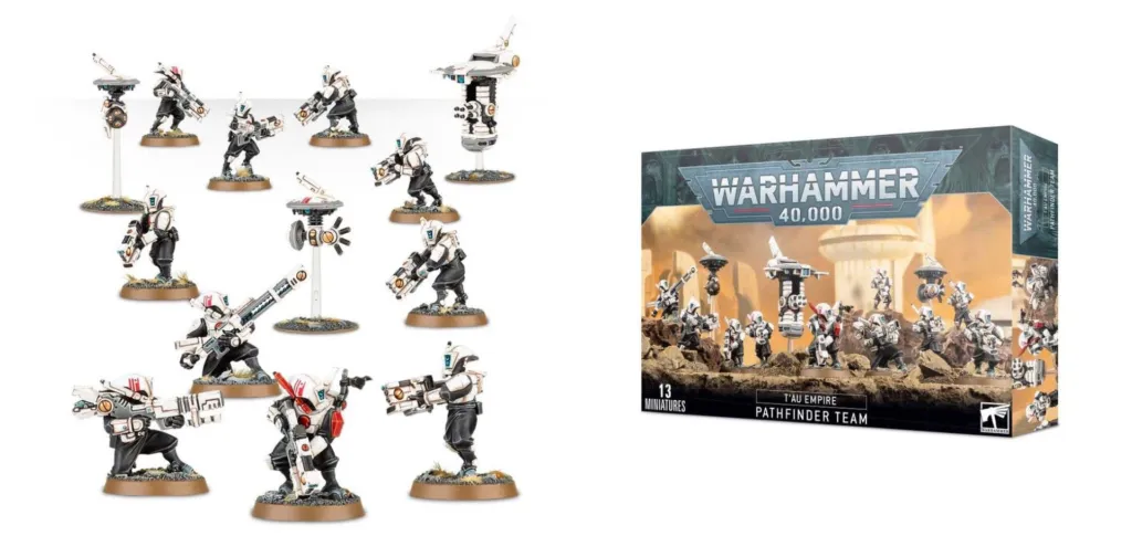 Equipe de Cibleurs T'AU Empire Warhammer-0
