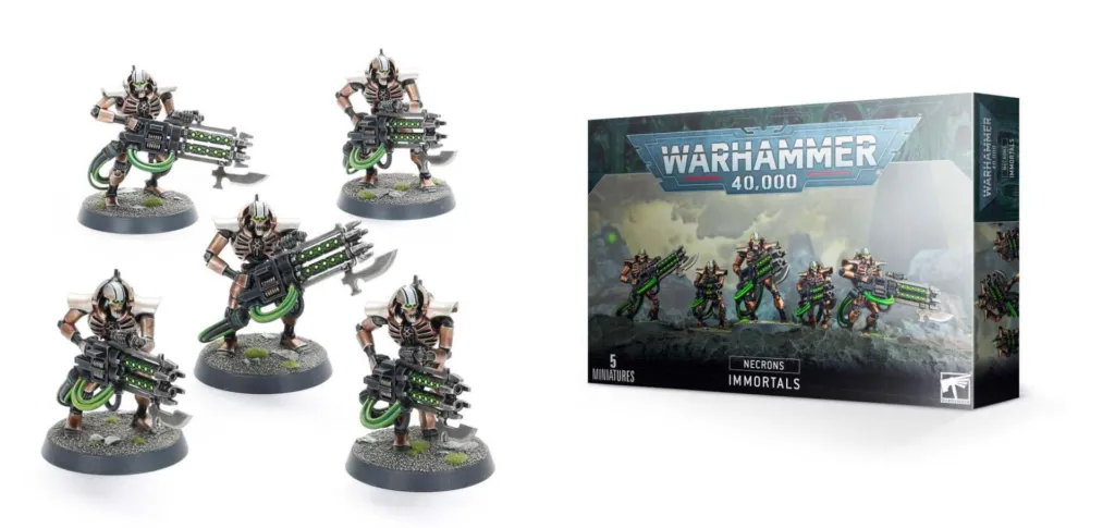 Necrons Immortels Warhammer-0