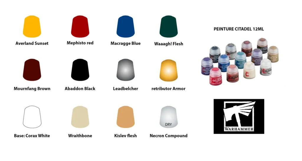 Peinture Citadel 12 ML Warhammer-0