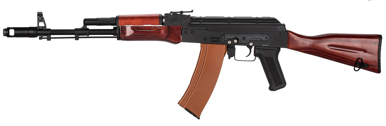 Réplique AEG AK-74N acier & bois 1,0J-0