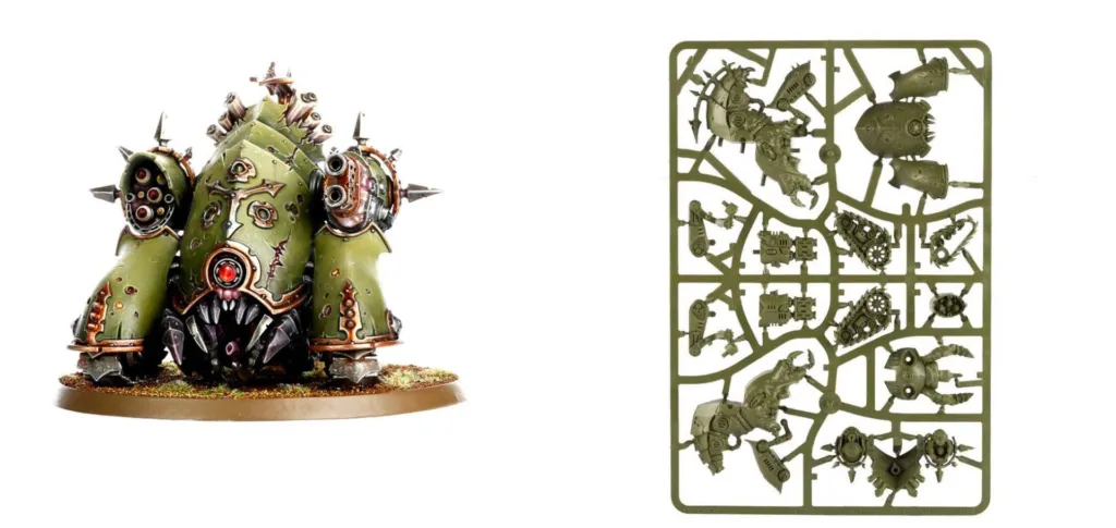Death Guard: Semi Chenillé MEPHITIQUE War Hammer-0