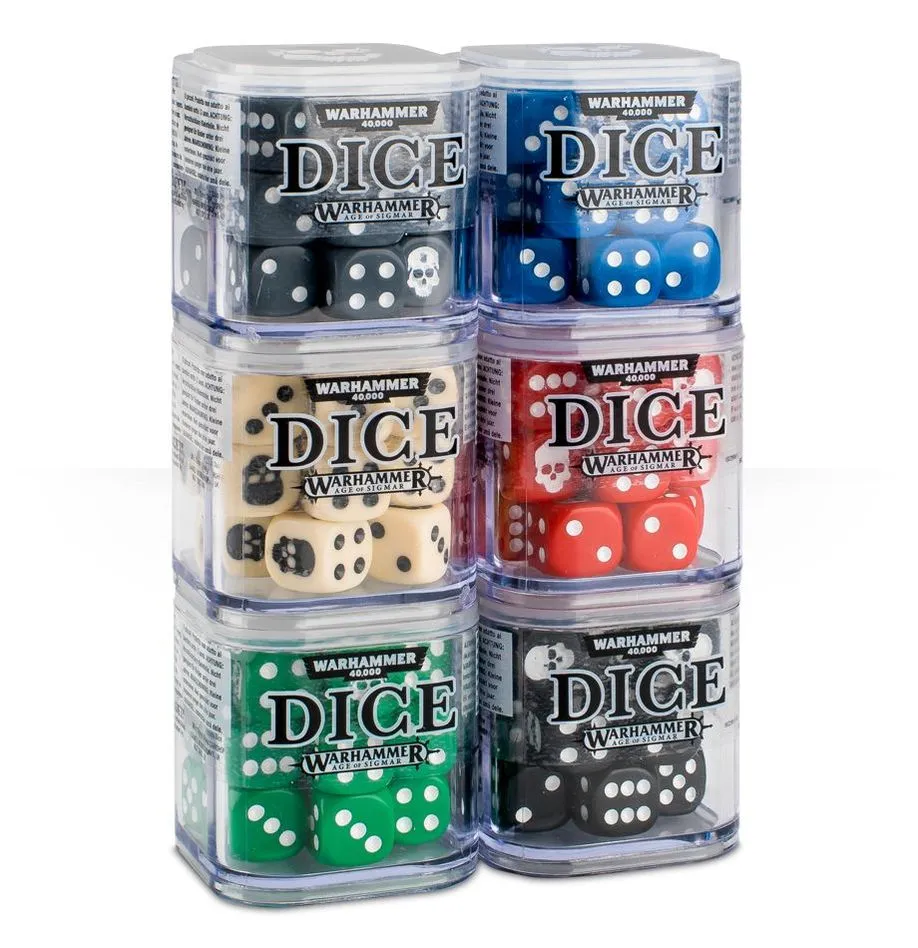 Set de 20 Dés Citadel Warhammer Couleurs-0
