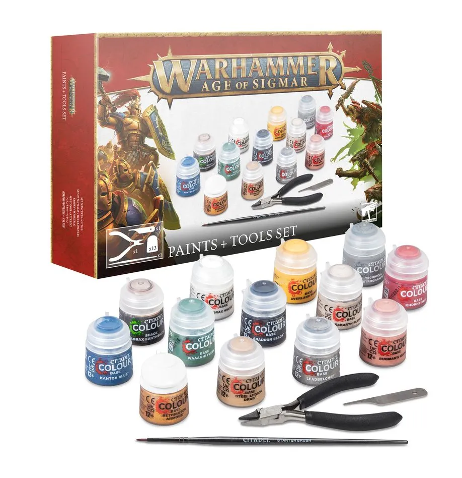 Kit Peinture + Outils Warhammer-0