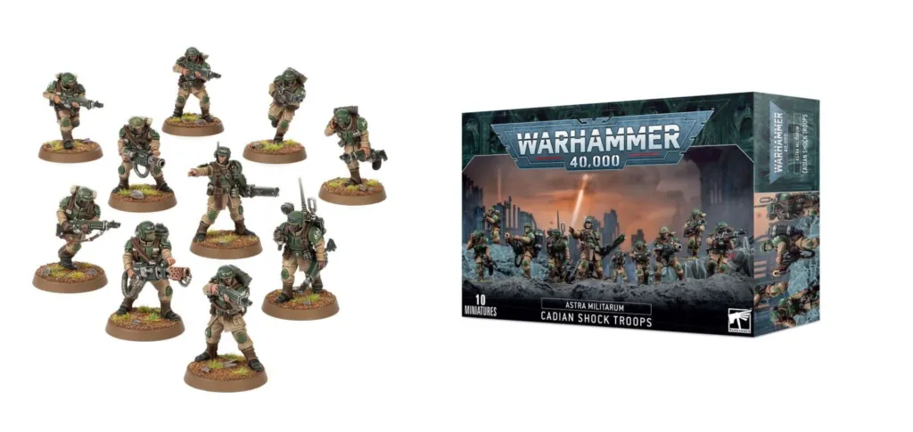 Troupe de Choc Cadiennes Warhammer-0