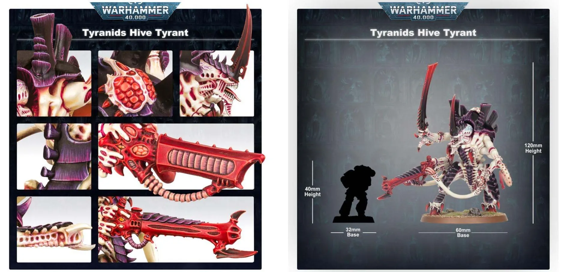 Tyrans des Ruches Tyranids Warhammer-466584