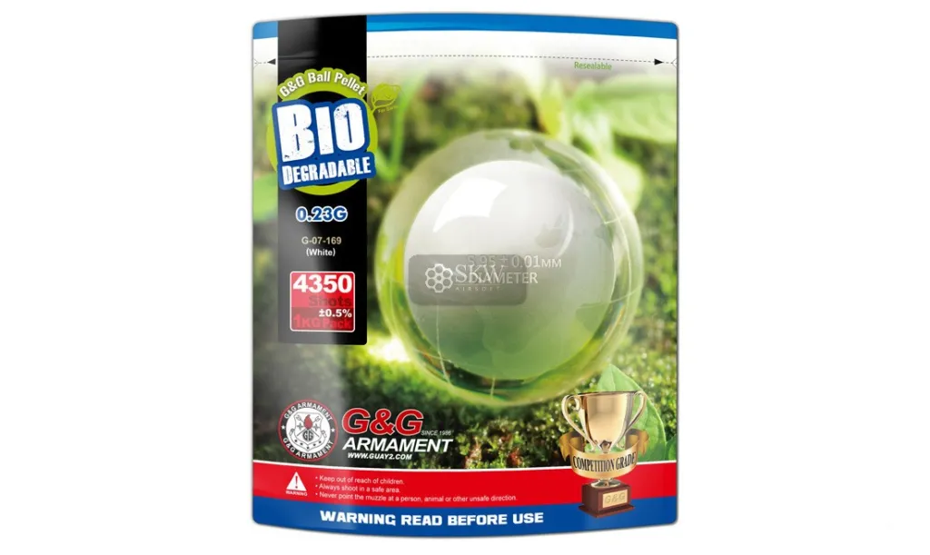 Bio Bb 0.23g 1kg Blanche G&g (G-07-169)-0