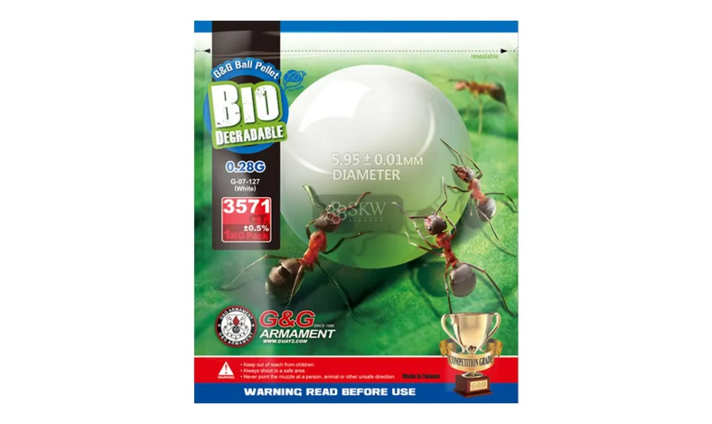 Bio Bb 0.28g 1kg Blanche G&g (G-07-127)-0
