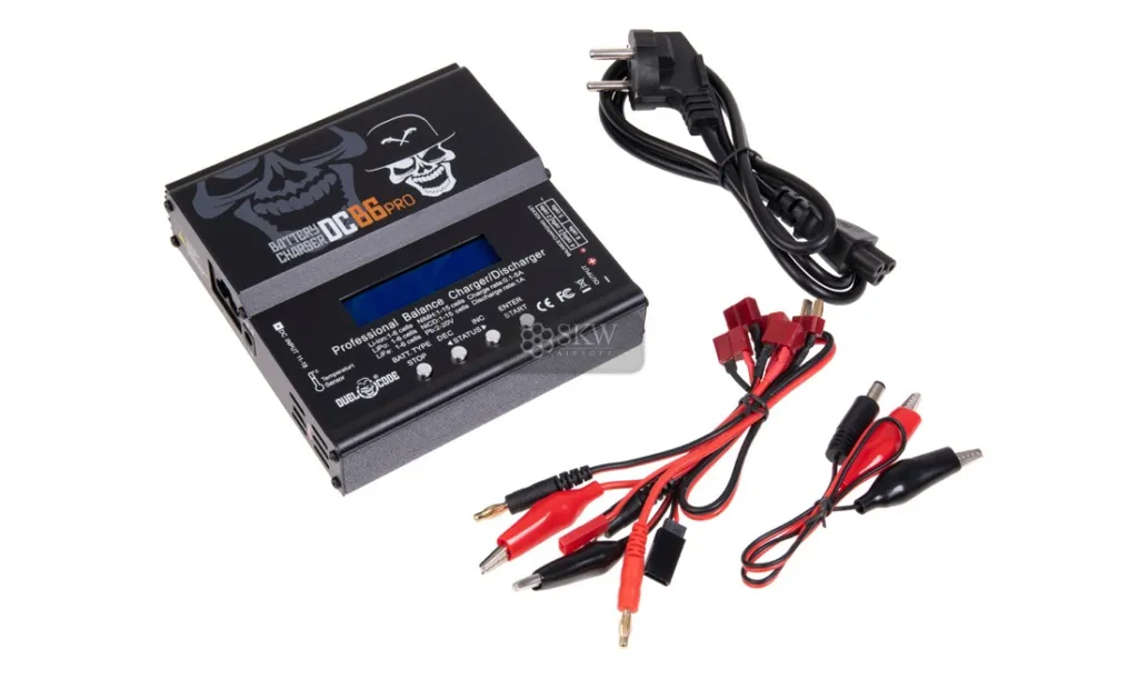 Chargeur Repartiteur B6 Pro Duel Code avec Transformateur de Courant-0