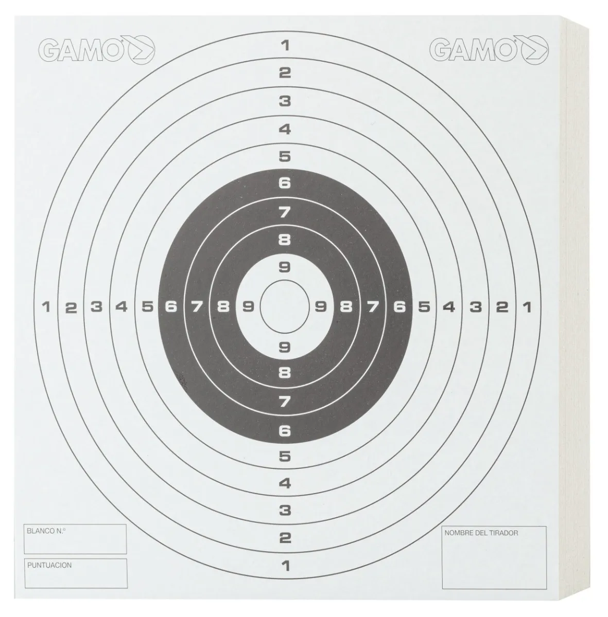 Paquet de 100 cibles cartonnées 14 X 14 - GAMO-467570