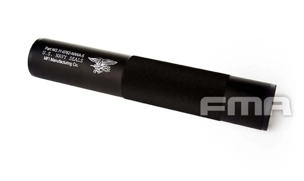 Silencieux Long Navy Force Noir-0