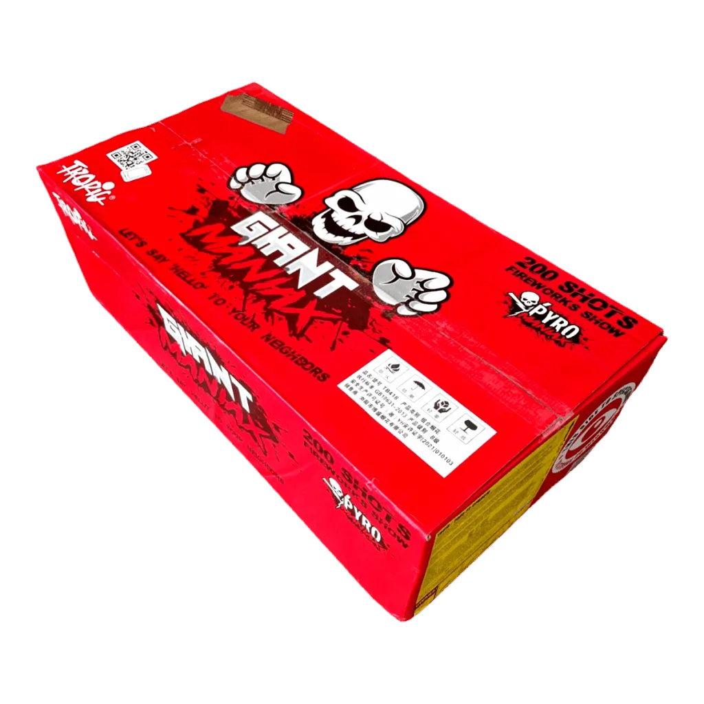 batterie d'artifices de 200 coups "giant maniax"-0