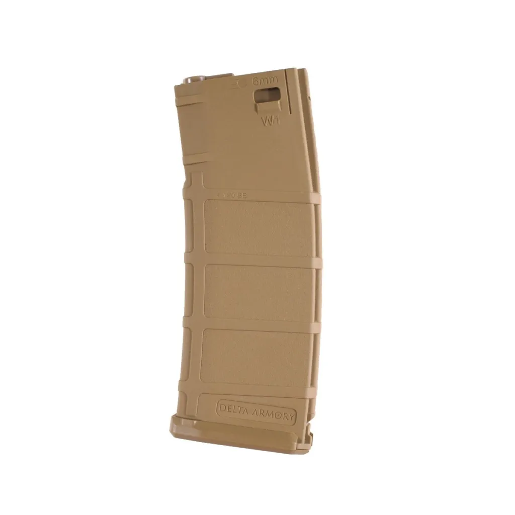 Chargeur M4/AR15 DMAG Hi-cap 300 BBs Tan-0