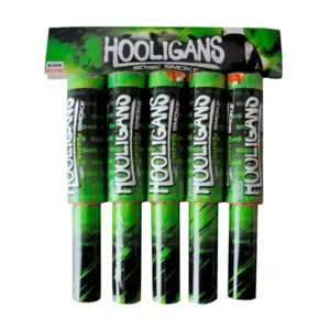 lot de 5 fumigènes à main verts-0