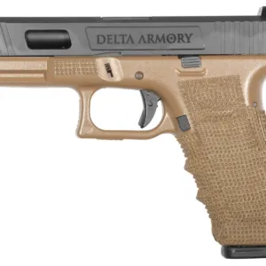 Pistolet airsoft Delta Armory P02 GBB Green Gas Tan-0