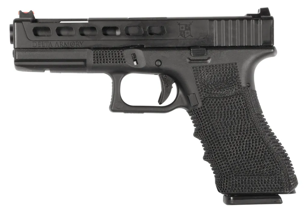 Pistolet airsoft Delta Armory P06 GBB Green Gas Noir-0
