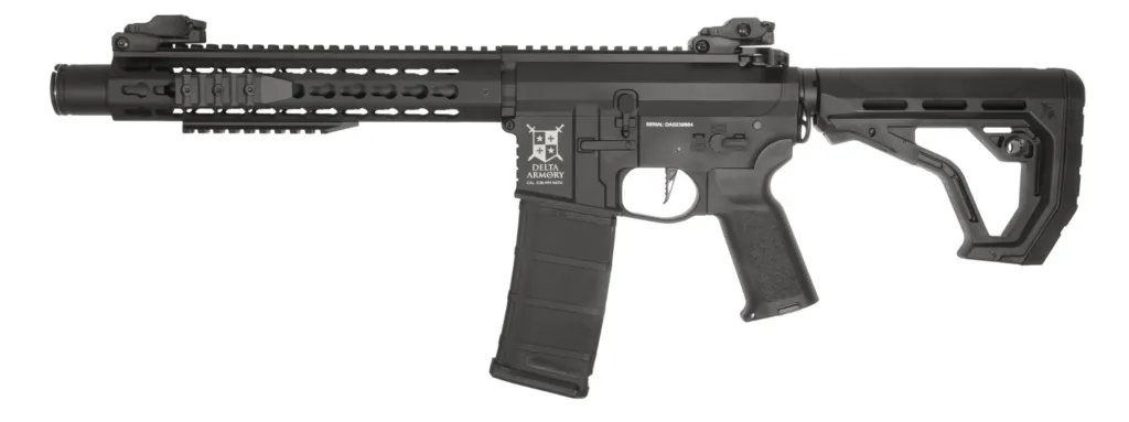 Réplique airsoft Delta Armory AR15 KeyMod 10" Alpha EAGLE Noir-0