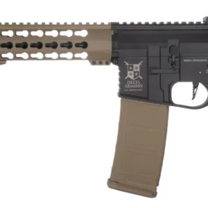 Réplique airsoft Delta Armory AR15 KeyMod 10" Charlie EAGLE Half Tan-0