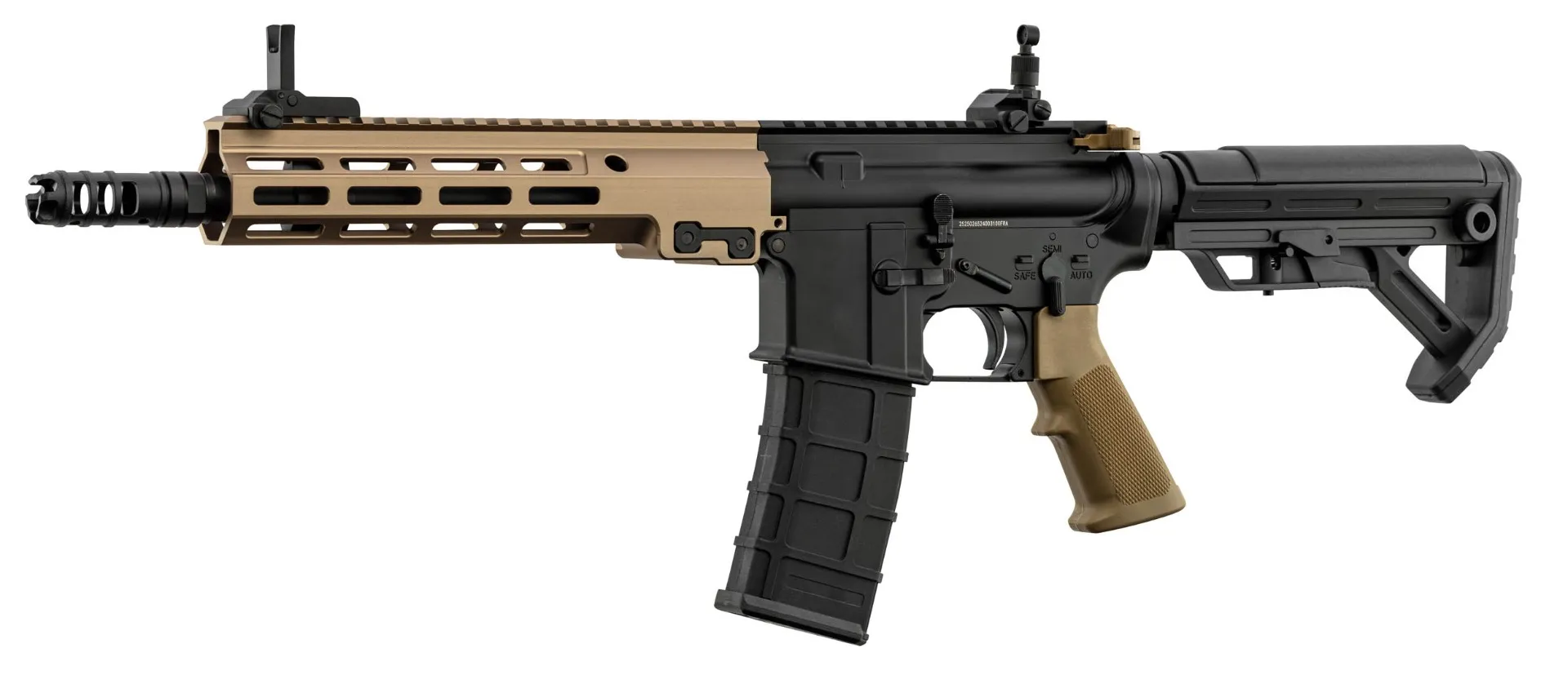 Réplique GBBR MC6595M pro séries 9.5'' Golden Eagle Noire-0