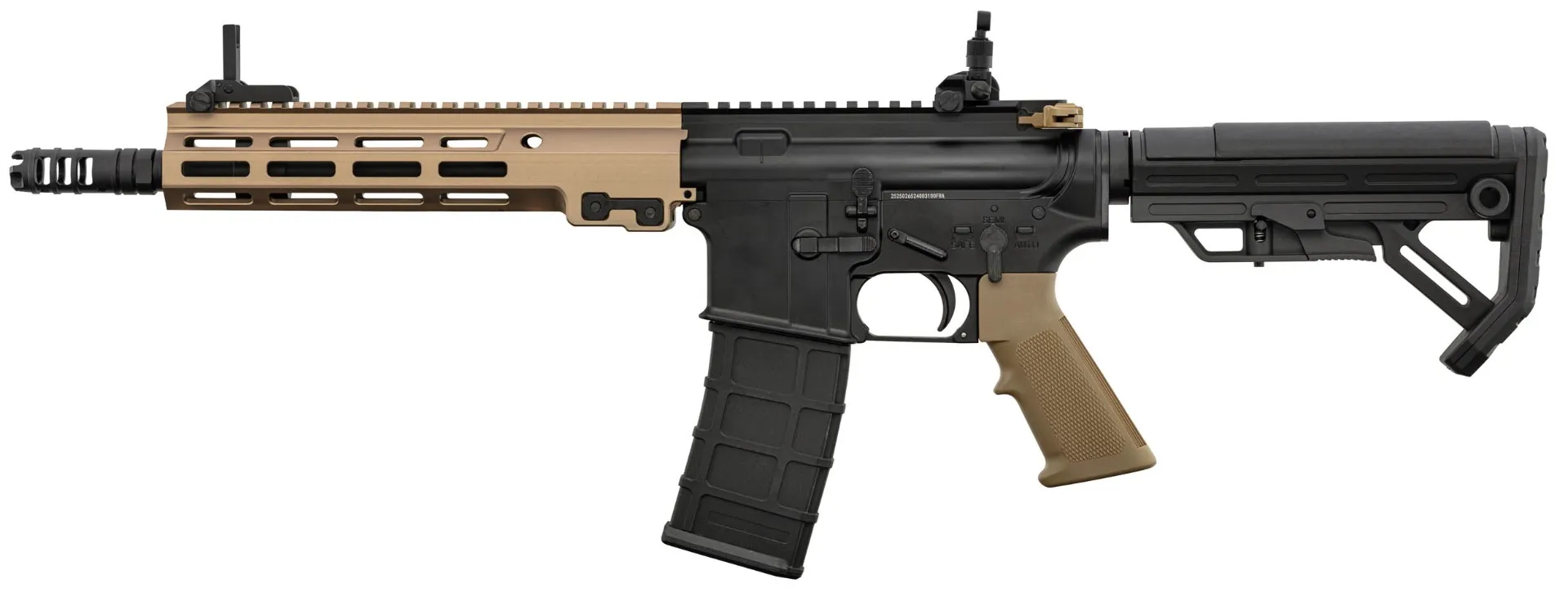 Réplique GBBR MC6595M pro séries 9.5'' Golden Eagle Noire-467960