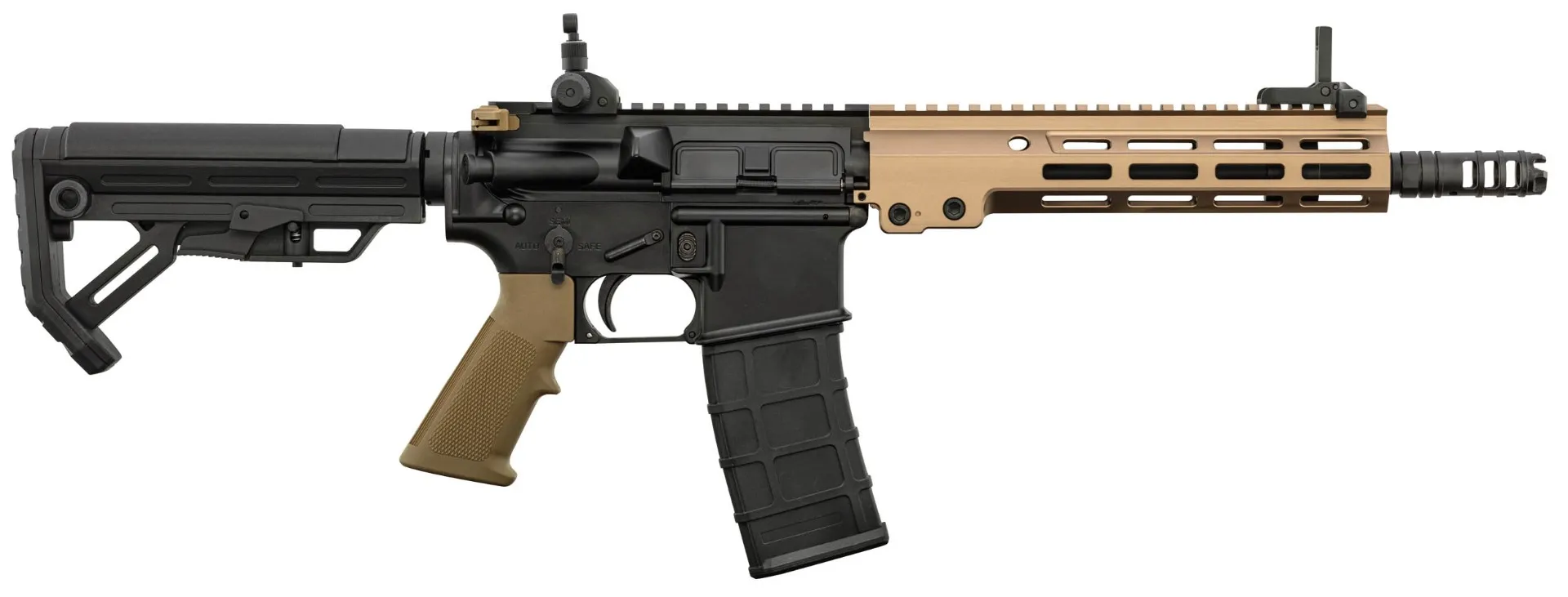 Réplique GBBR MC6595M pro séries 9.5'' Golden Eagle Noire-467962