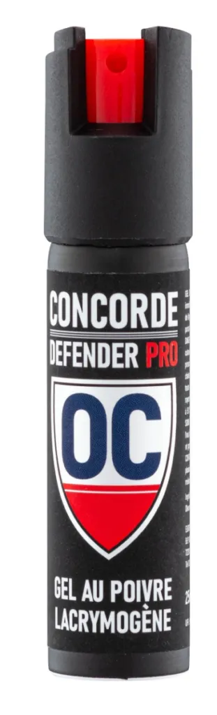 Aérosol de Défense Spray Poivre Concorde Defender Pro Mini 25ml-0