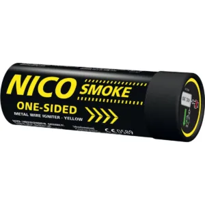 Fumigène 80 seconde NicoFire Jaune-0