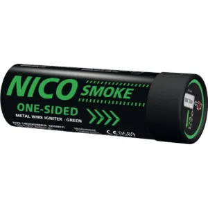 Fumigène 80 seconde NicoFire Vert Pack de 5-0