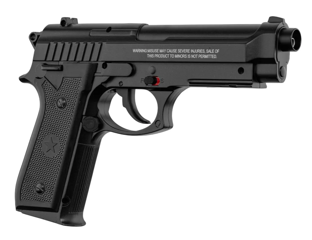 Pistolet airgun Borner 92M full métal CO2 Cal. 4.5 mm (.177) BB's-0