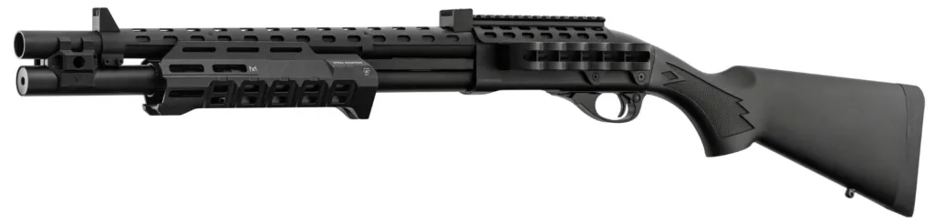 Réplique de fusil à pompe M870 Strike Industries noire-0