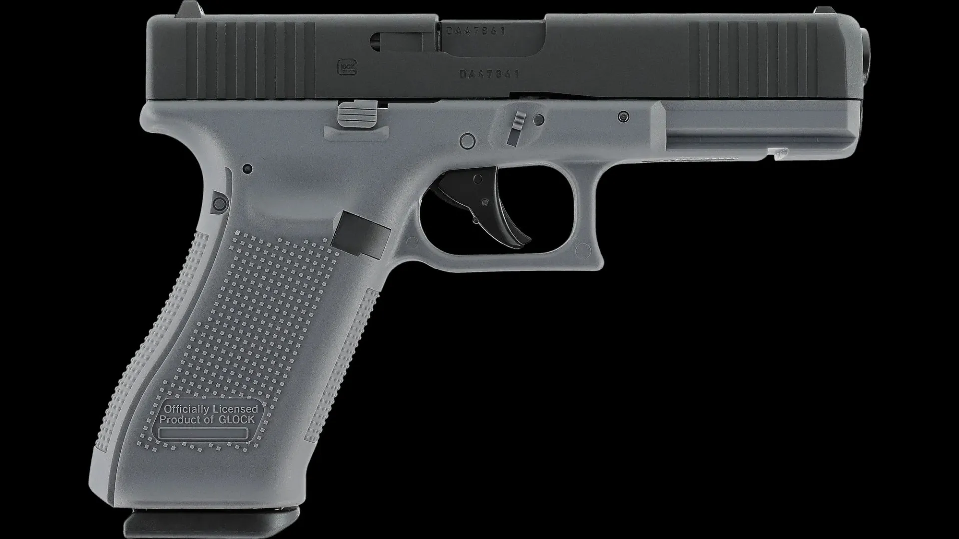 Pist Glock 17 Gen5 Bbs 6Mm Co2 < 2,0 J Black Tungsten Gray, photo 5