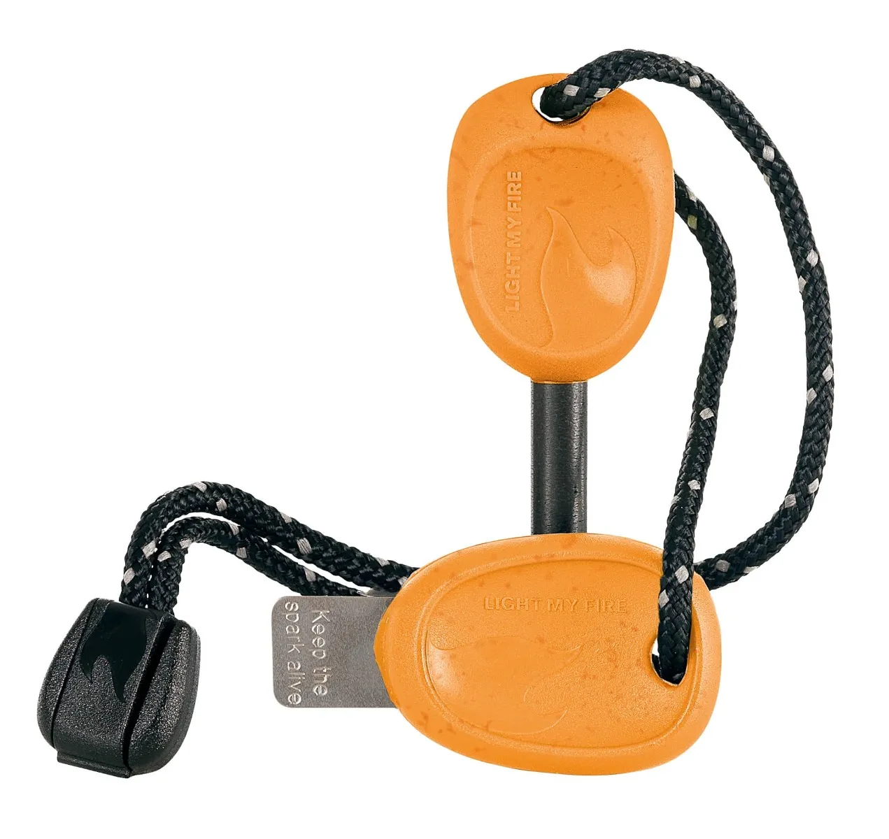 Allume-feu Scout Bio Plastic Rusty Orange - Firesteel 2.0 -0