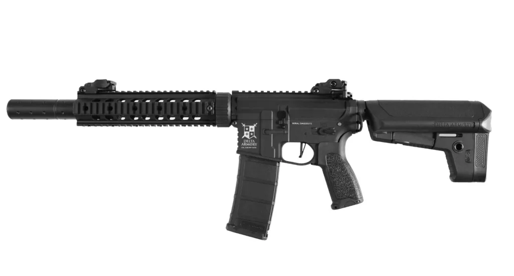 AR15 SilentOps 9” Charlie Black-0