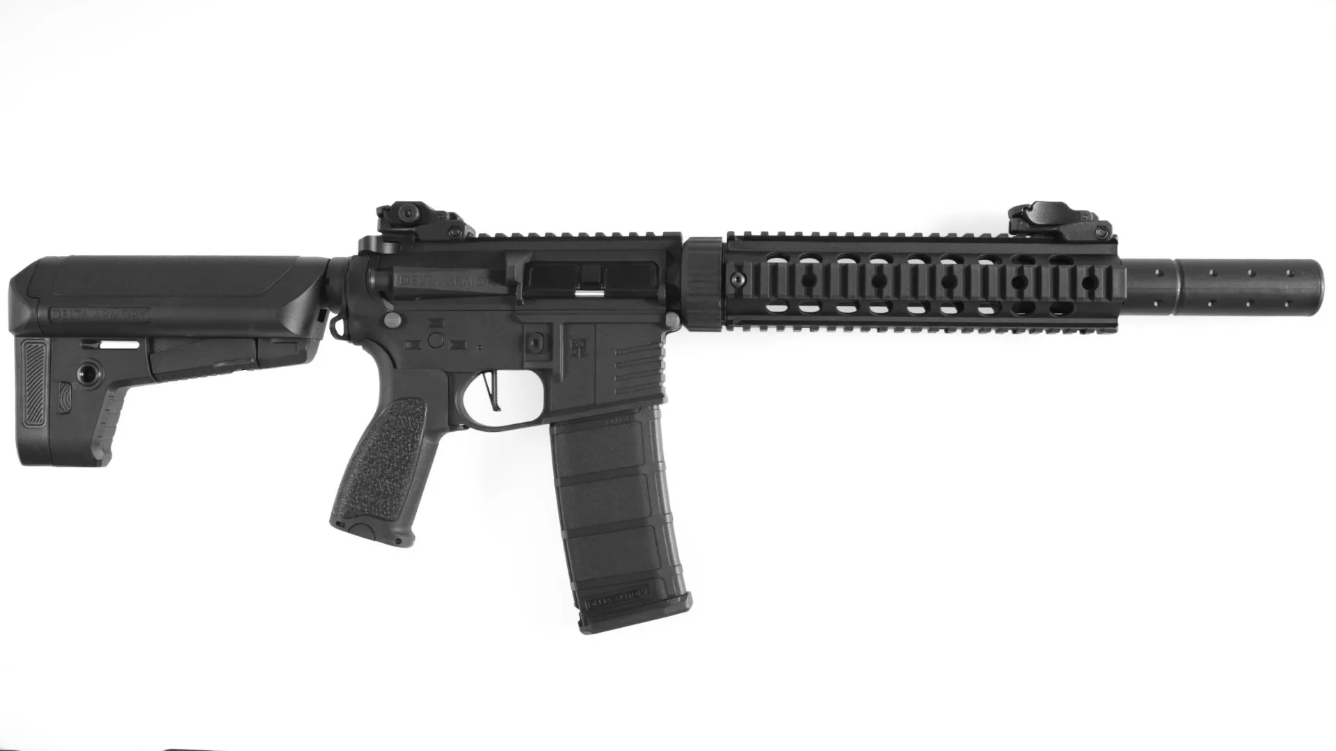 AR15 SilentOps 9” Charlie Black-468622