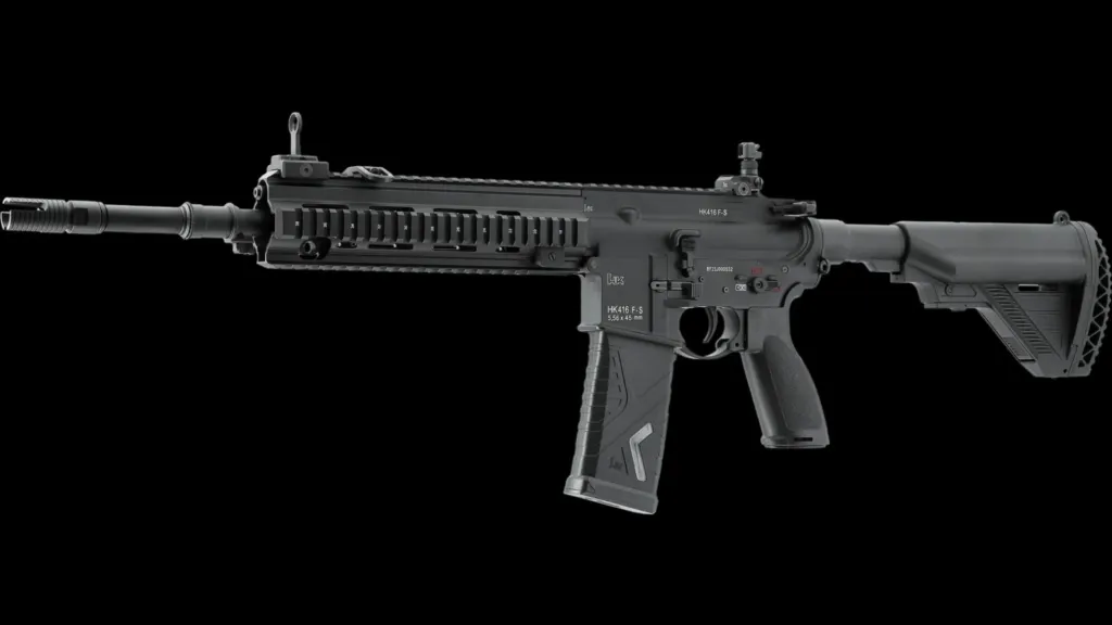 Carab Hk416 F-s Bbs 6Mm Aeg, Full Auto-0