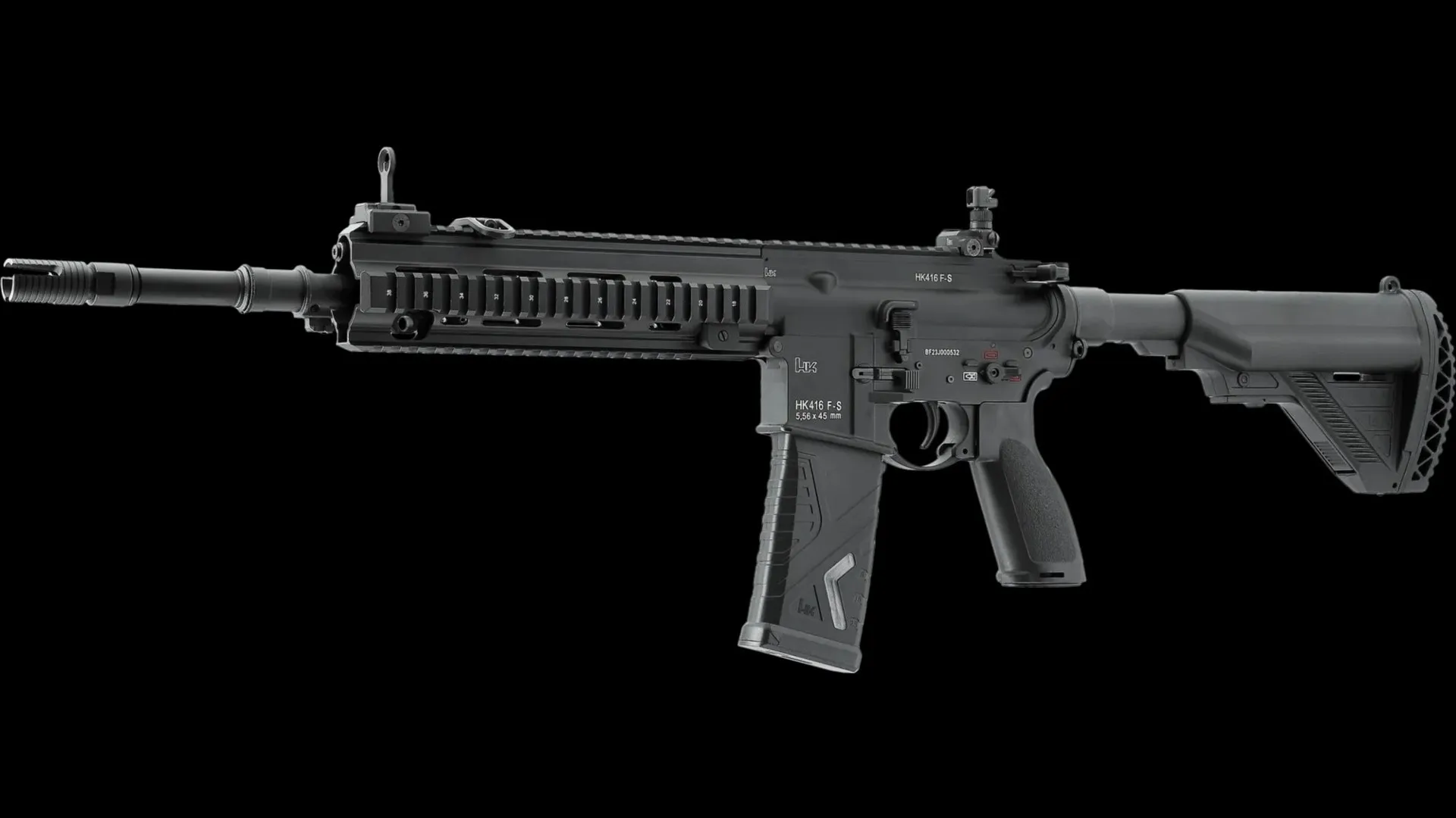 Carab Hk416 F-s Bbs 6Mm Aeg, Full Auto-0
