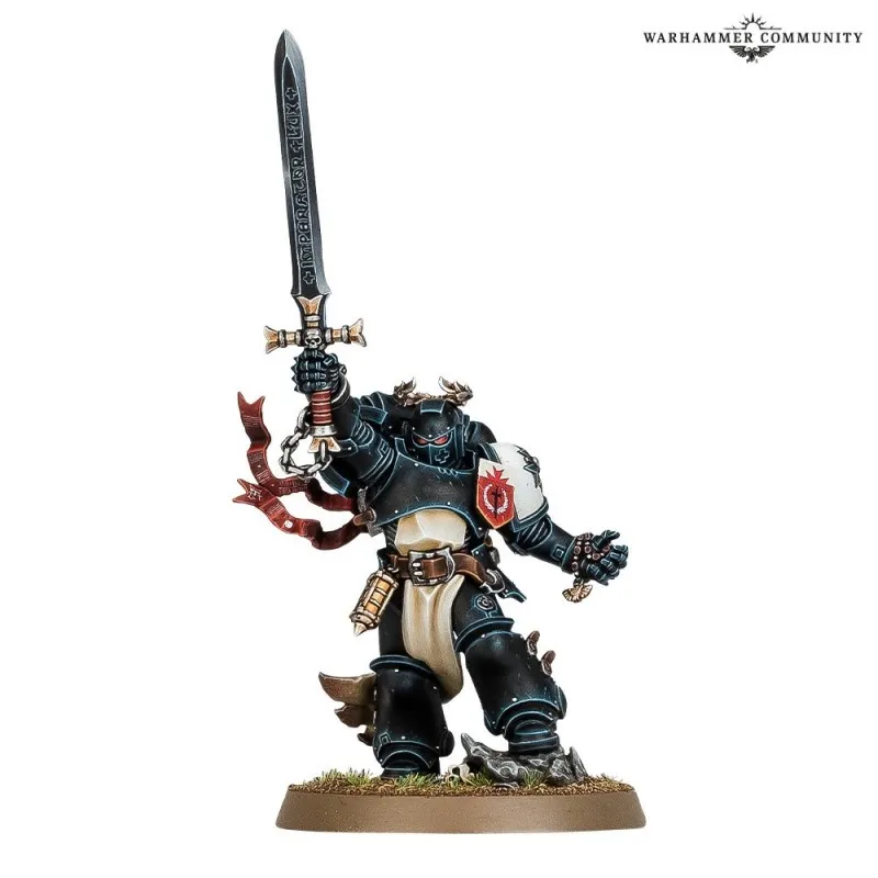 Champion de l'Empereur Black Templars Warhammer 40K 55-46-0
