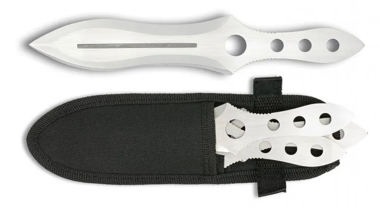 Lot de 3 couteaux de lancer - glaive-0