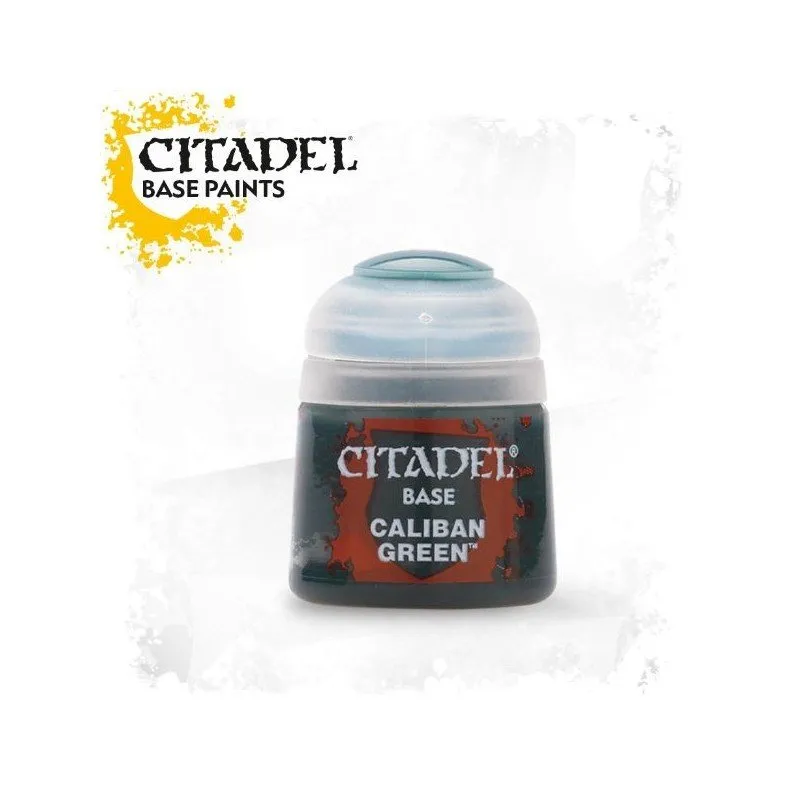 Peinture Citadel BASE – Caliban Green (12ml) [21-12]-0