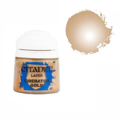 Peinture Citadel LAYER – Liberator Gold (12ml) [22-71]-0