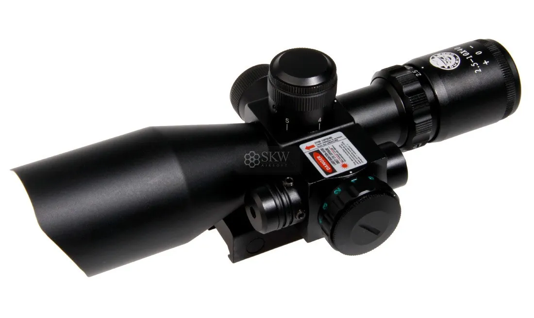 Viseur Og 2.5-10X40E & Laser Rouge Duel Code-0