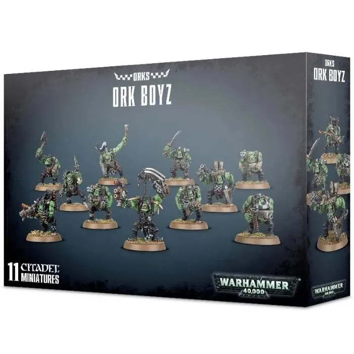 W40K – ORKS – Ork Boyz (50-10)-0